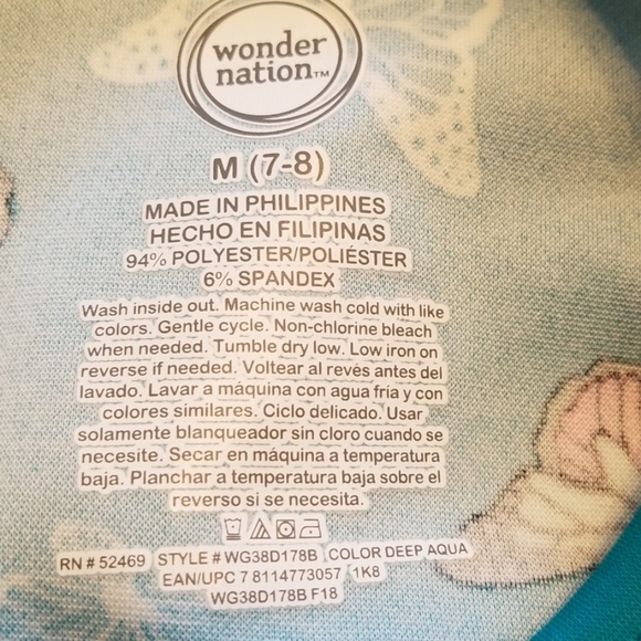 Wonder Nation Girls Butterfly Dress Set - Picture 5 of 8